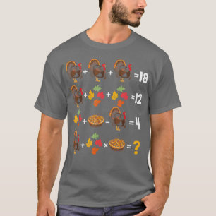 Camiseta Dia de Ação de Graças Ordem Humorística do Profess