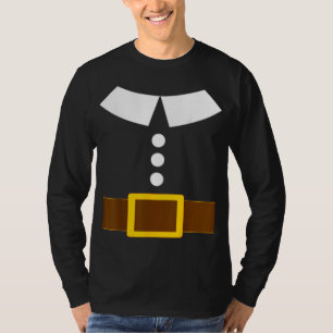 Camiseta Dia de Ação de Graças Peregrino Figurume na Turqui