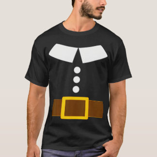 Camiseta Dia de Ação de Graças Peregrino Figurume na Turqui