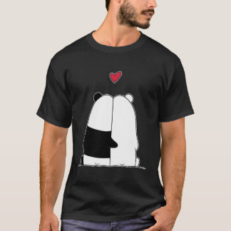 Camiseta Dia de Amar Urso Polar de Panda