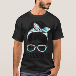 Camiseta Dia de Apreciação da Semana de Enfermeira OB Mulhe