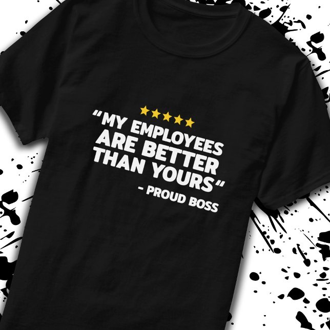 Camiseta Dia de Apreciação do Funcionário - Presente no Dia (Criador carregado)