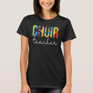 Camiseta Dia de Apreciação do Professor Coro Tie Dye Olá Vo