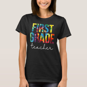 Camiseta Dia de Apreciação do Professor do Primeiro Ano com