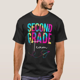 Camiseta Dia de Apreciação do Tie Dye da Equipe do Segundo