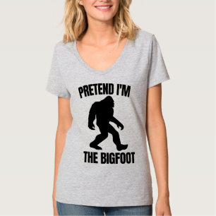 Camiseta Dia de as Bruxas engraçado 2020 - Finja que sou o