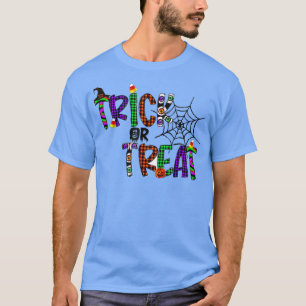 Camiseta Dia de as Bruxas engraçado 2022 Trick ou Treat Spi