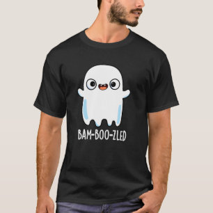 Camiseta Dia de as Bruxas engraçado Bam-boo-zled Ghost Pun