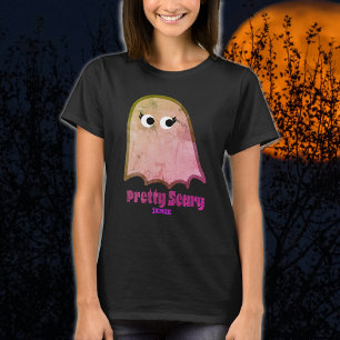 Camiseta Dia de as Bruxas engraçado bonito assustador