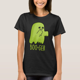 Camiseta Dia de as Bruxas engraçado Boo-ger Booger Ghost Pu