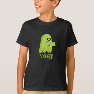 Camiseta Dia de as Bruxas engraçado Boo-ger Booger Ghost Pu