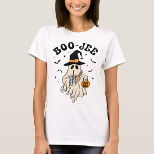 Camiseta Dia de as Bruxas engraçado Boo Jee Ghost Cute