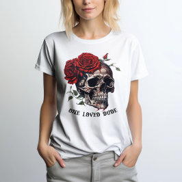 Camiseta Dia de as Bruxas engraçado Cita Camisa, Skeleton H