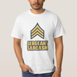 Camiseta Dia de as Bruxas engraçado Costume Idea Sargento S