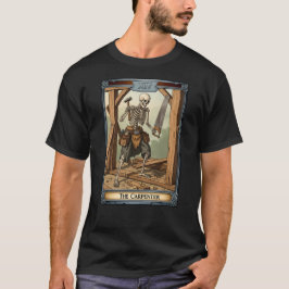 Camiseta Dia de as Bruxas engraçado da Placa Tarot do Carpi