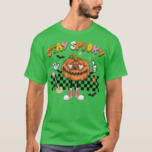 Camiseta Dia de as Bruxas engraçado de Abóbora Spooky Verif