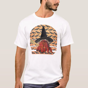 Camiseta Dia de as Bruxas engraçado de bruxaria Hermit Crab