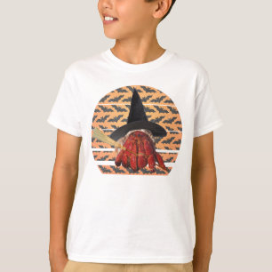 Camiseta Dia de as Bruxas engraçado de bruxaria Hermit Crab