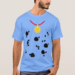 Camiseta Dia de as Bruxas engraçado de Cachorro Dalmático