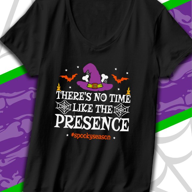 Camiseta Dia de as Bruxas engraçado de Chapéu de Bruxa de E (Criador carregado)