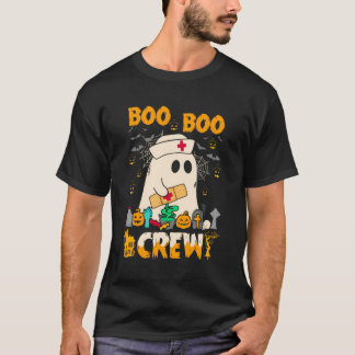 Camiseta Dia de as Bruxas engraçado de Enfermeira Boo Boo