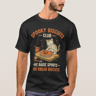 Camiseta Dia de as Bruxas engraçado de Gato do Soky Biscuit