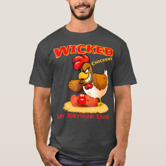 Camiseta Dia de as Bruxas engraçado de Ovos Desenrolados de