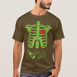 Camiseta Dia de as Bruxas engraçado de raios-pai
