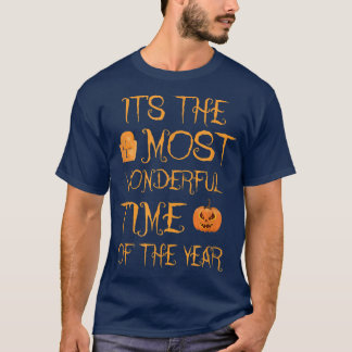 Camiseta Dia de as Bruxas engraçado É A Época Mais Maravilh