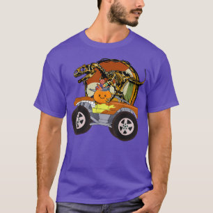 Camiseta Dia de as Bruxas engraçado Esqueleto T Re Monster