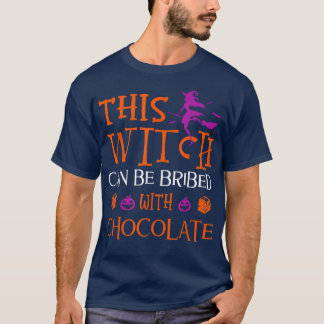 Camiseta Dia de as Bruxas engraçado Esta Bruxa Pode Ser Sub
