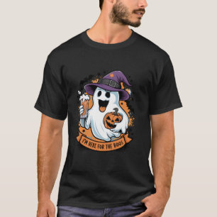 Camiseta Dia de as Bruxas engraçado, estou aqui para a abel