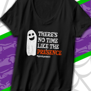 Camiseta Dia de as Bruxas engraçado Fantasma Feliz do Espír