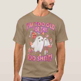 Camiseta Dia de as Bruxas engraçado Fantasma, sou muito vel