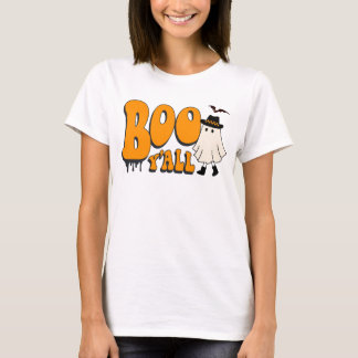 Camiseta Dia de as Bruxas engraçado Ghost Bo Y