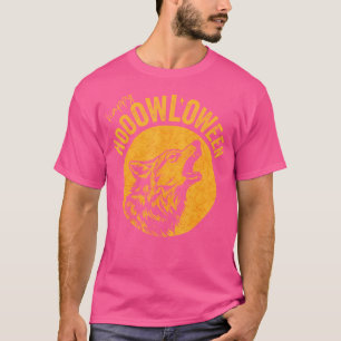 Camiseta Dia de as Bruxas engraçado Howl-O-Ween Linda Wolf 