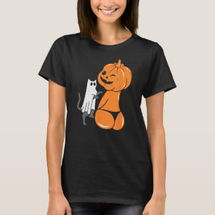 Camiseta Dia de as Bruxas engraçado Jack-O-Lanterna Pumpkin