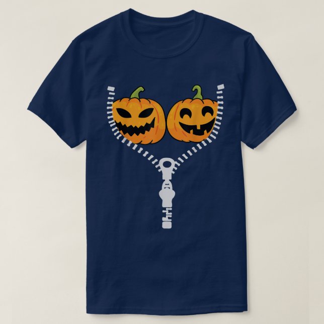 Camiseta Dia de as Bruxas engraçado Para De Olhar Para Os M (Frente do Design)