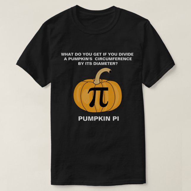 Camiseta Dia de as Bruxas engraçado Pumpkin Pun (Frente do Design)