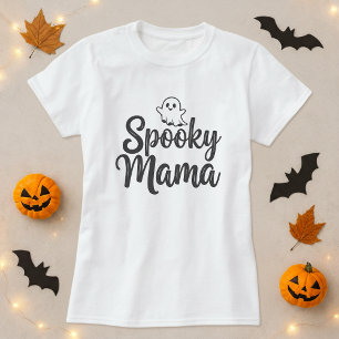 Camiseta Dia de as Bruxas engraçado Spooky Mama