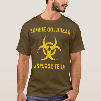 Camiseta Dia de as Bruxas engraçado T-sh da Equipe de Respo