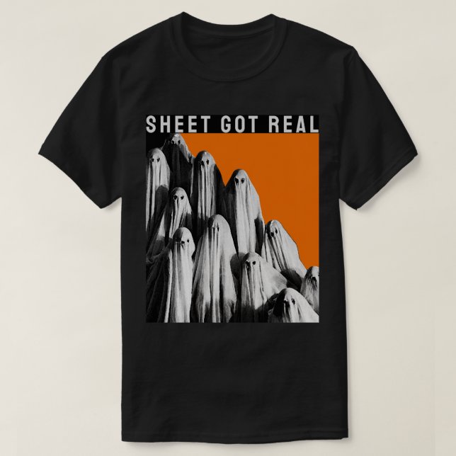 Camiseta Dia de as Bruxas engraçado T-Shirt (Frente do Design)