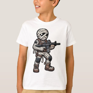 Camiseta Dia de as Bruxas engraçado Tático Exército Humano