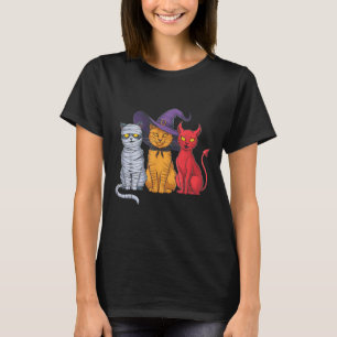 Camiseta Dia de as Bruxas engraçado Trio Figurino Bruxa Múm