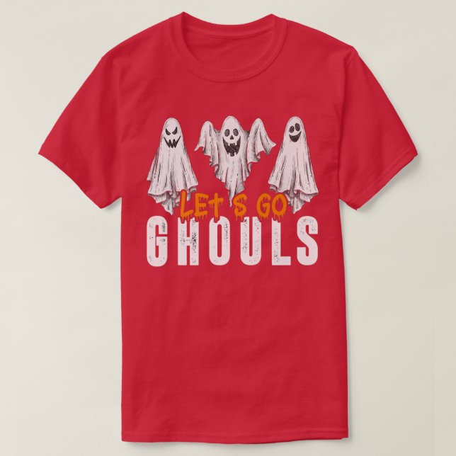 Camiseta Dia de as Bruxas engraçado vamos Go Ghouls213 (Frente do Design)