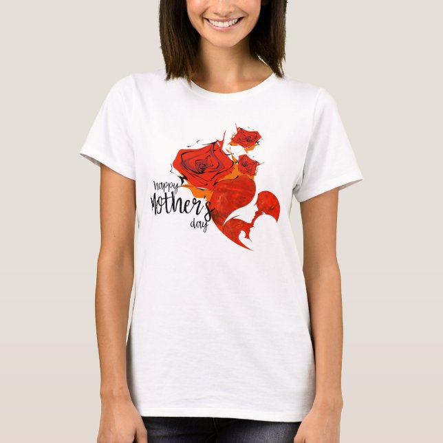 Camiseta dia de as mães (Frente)