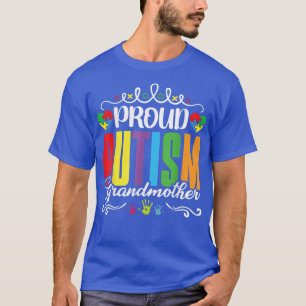 Camiseta Dia de as mães Autismo Sensibilização Orgulhosa Au