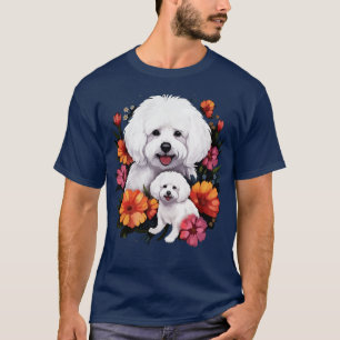 Camiseta Dia de as mães Bichon Frise