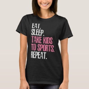 Camiseta Dia de as mães Bonito Dormindo Leva Crianças Para
