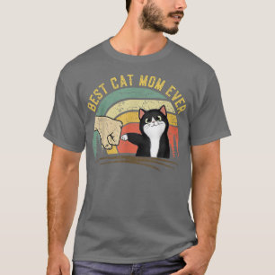 Camiseta Dia de as mães Cat Mãe Presente para mulheres, Mel